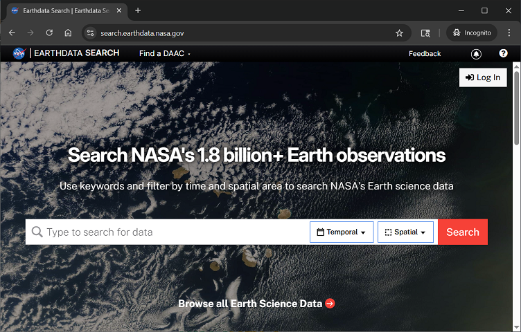 Earthdata Search